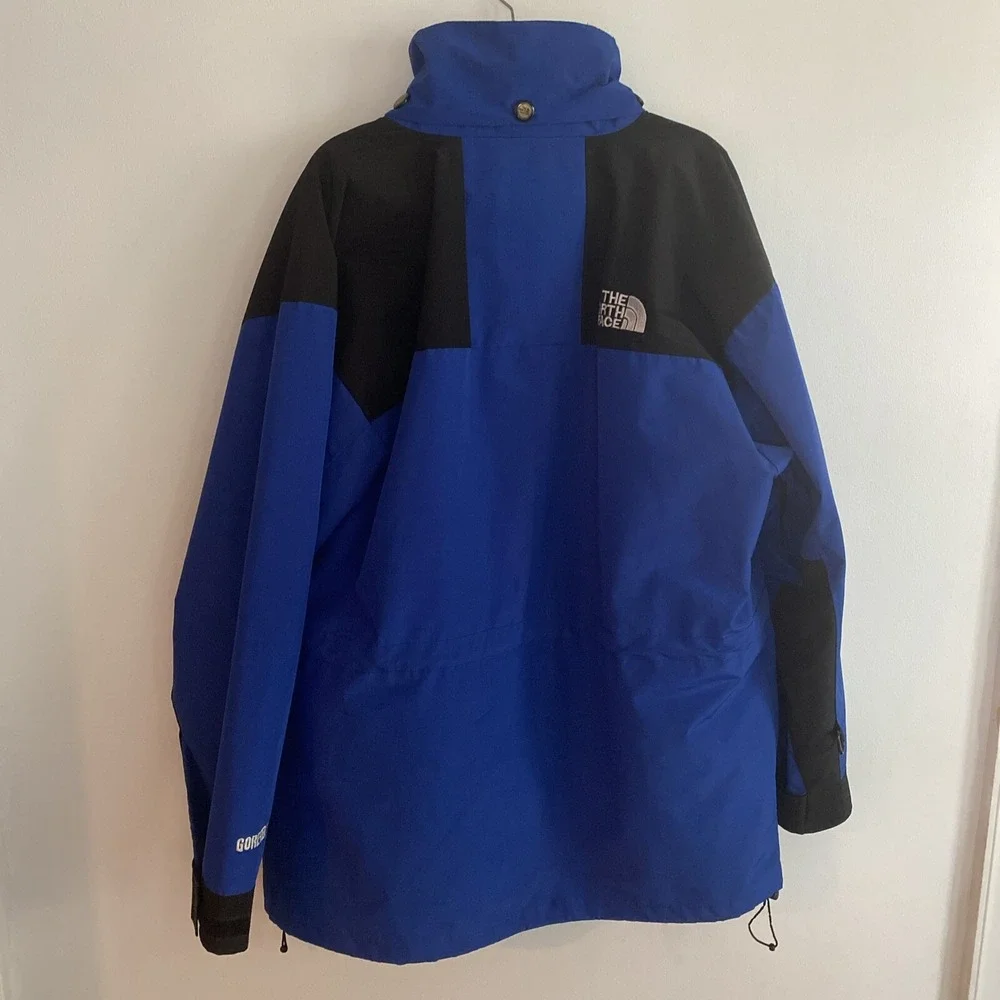 Vtg The North Face Size‎ XXL GORE-TEX Mens Shell Jacket Waterproof Blue